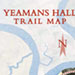 Artwork on paper Yeaman's Hall Trail map