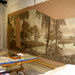 mural on canvas